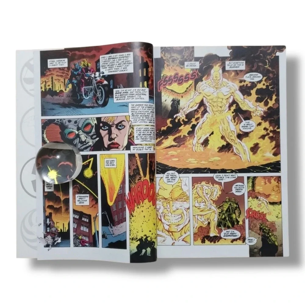 Vintage Dark Horse Comics 1993 Wolf Gang Week #3 Comic Book Sci-Fi‎ Golden City
